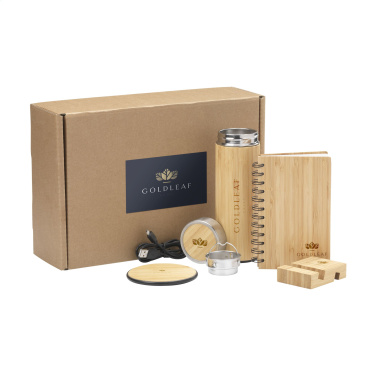 Logotrade promotional product image of: Merch Set Bamboo Boost