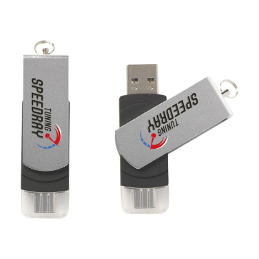 Logo trade promotional giveaways image of: USB Dual Connect 3.0 - Type-C 32 GB
