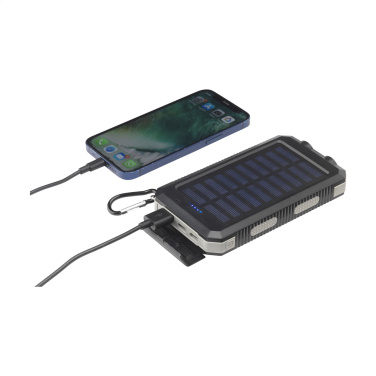 Logo trade promotional products image of: Trail RCS Solar Charger Compass 8000