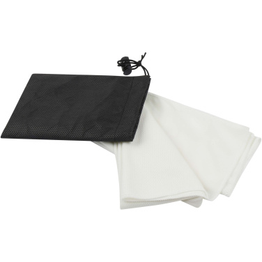 Logo trade advertising products image of: Lucas RPET sport towel 30x80 cm