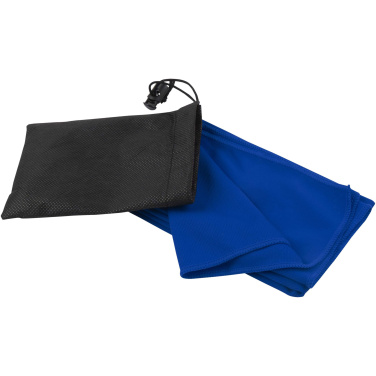 Logo trade promotional items image of: Lucas RPET sport towel 30x80 cm
