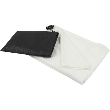 Logo trade promotional giveaway photo of: Lucas RPET sport towel 50x100 cm