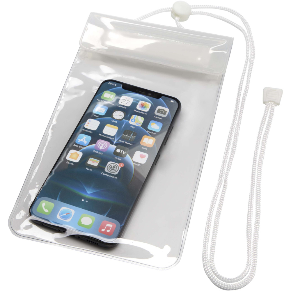 Logotrade promotional merchandise image of: Dombay waterproof phone pouch size XL