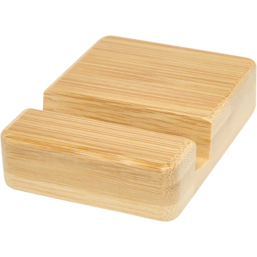 Logotrade corporate gift image of: Ebla bamboo phone stand