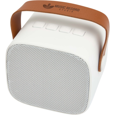 Logo trade promotional products picture of: Diya 3W wireless recycled plastic speaker