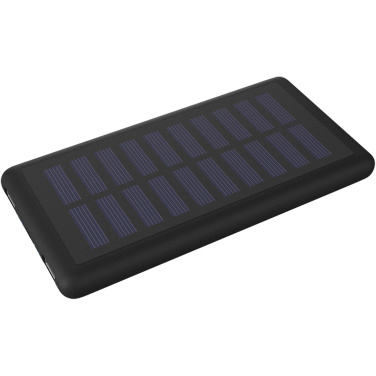Logo trade advertising products image of: SCX.design P30 8000 mAh light-up solar power bank