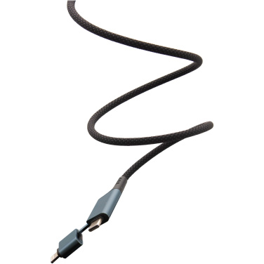 Logo trade business gift photo of: SCX.design C52 100W 4-in-1 rPET magnetic ultra fast charging cable 