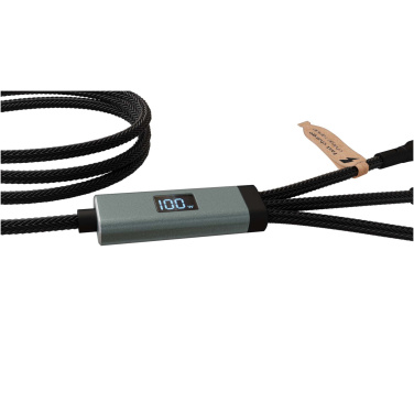 Logo trade advertising product photo of: SCX.design C53 100W 5-in-1 rPET ultra fast charging cable