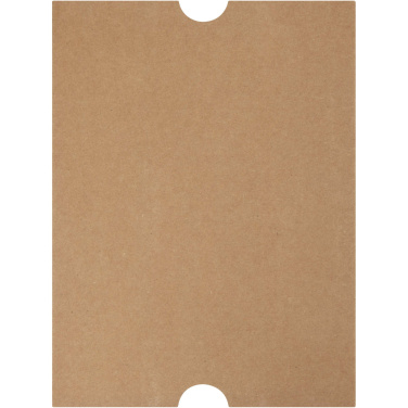 Logo trade promotional gift photo of: Alejandra A5 recycled plastic hard cover notebook