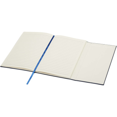 Logo trade corporate gift photo of: Alejandra A5 recycled plastic hard cover notebook