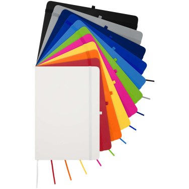 Logo trade promotional giveaways picture of: Spectrum Plus A5 hard cover notebook