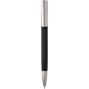 Logo trade advertising products image of: Ziggur aluminium ballpoint pen (blue ink)