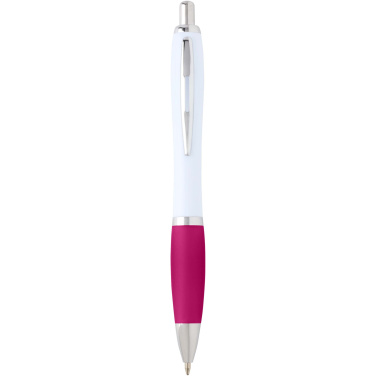 Logo trade promotional items picture of: Nash recycled plastic ballpoint pen (blue ink)
