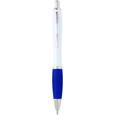 Logotrade corporate gift image of: Nash recycled plastic ballpoint pen (blue ink)