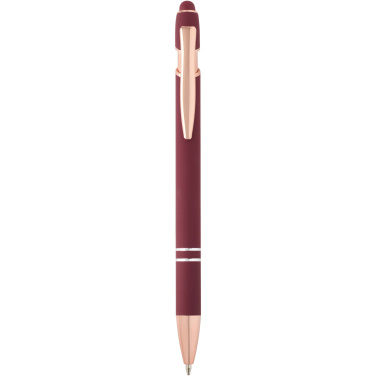 Logo trade advertising product photo of: Nanna ballpoint pen with rose gold finish (blue ink)
