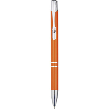 Logotrade advertising product picture of: Moneta recycled aluminium ballpoint pen (blue ink)
