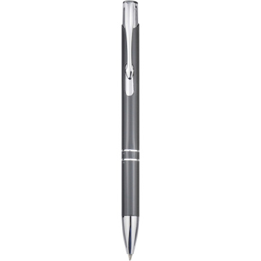 Logo trade promotional product photo of: Moneta recycled aluminium ballpoint pen (blue ink)