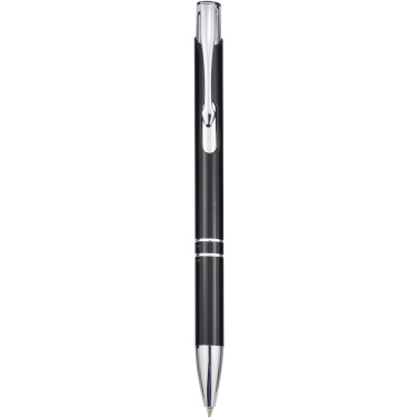 Logotrade promotional product picture of: Moneta recycled aluminium ballpoint pen (blue ink)