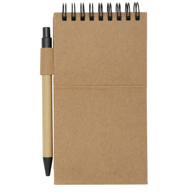 Logotrade advertising products photo of: Flipper sticky notepad with ballpoint pen (black ink)
