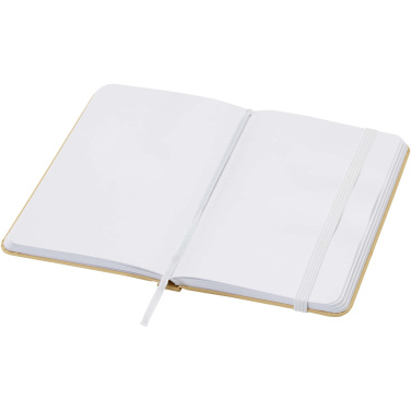 Logotrade corporate gift image of: Reed A6 recycled hard cover notebook with plain pages