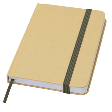 Logotrade promotional gift picture of: Reed A6 recycled hard cover notebook with plain pages