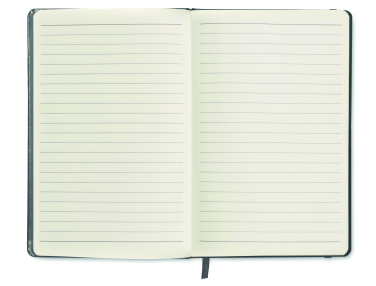 Logo trade promotional giveaways picture of: A5 notebook 96 lined sheets