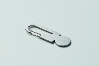 Logotrade corporate gift image of: Multifunctional key ring token