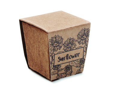 Logo trade corporate gifts image of: Sunflower growing kit