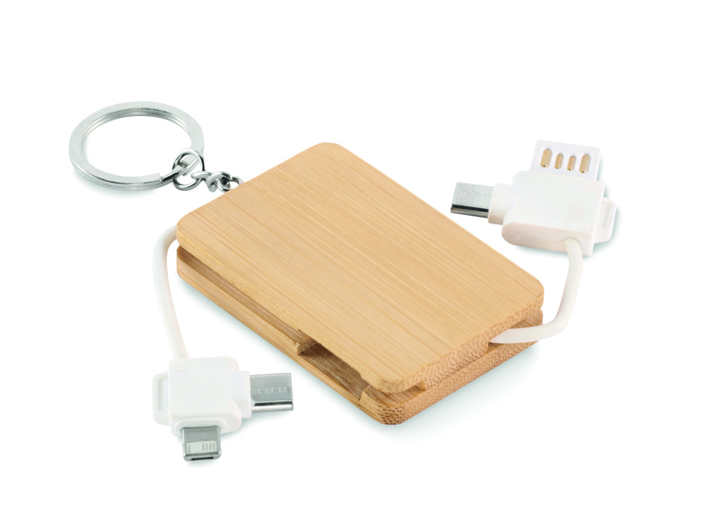 Logotrade promotional giveaway picture of: Key ring charging cable