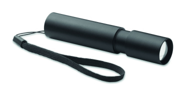 Logo trade business gifts image of: Aluminium rechargeable torch