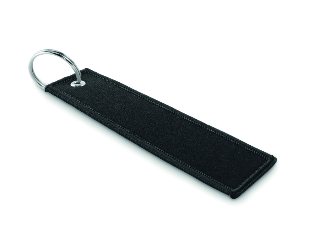 Logo trade promotional giveaways image of: Remove before flight key ring