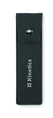 Logo trade promotional products image of: RPET felt pencil case