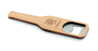 Logotrade promotional gifts photo of: Bamboo bottle opener