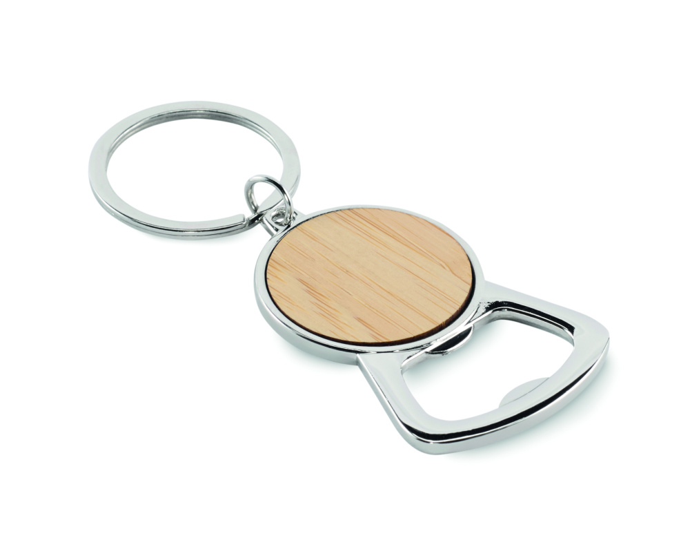 Logotrade promotional item picture of: Recycled aluminium key ring