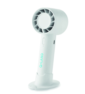 Logotrade promotional item picture of: Small portable fan 2000 mAh