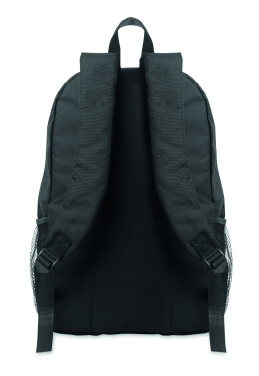 Logo trade promotional gifts image of: 600D RPET polyester backpack