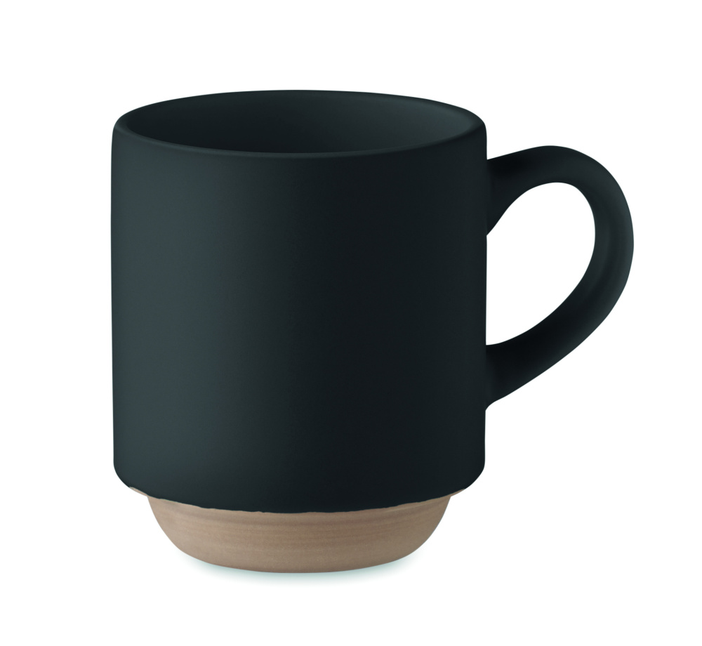 Logo trade advertising product photo of: Ceramic stackable mug 170 ml