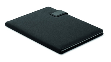 Logo trade corporate gifts picture of: A4 folder and wireless charger