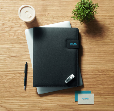 Logotrade promotional products photo of: A4 folder and wireless charger