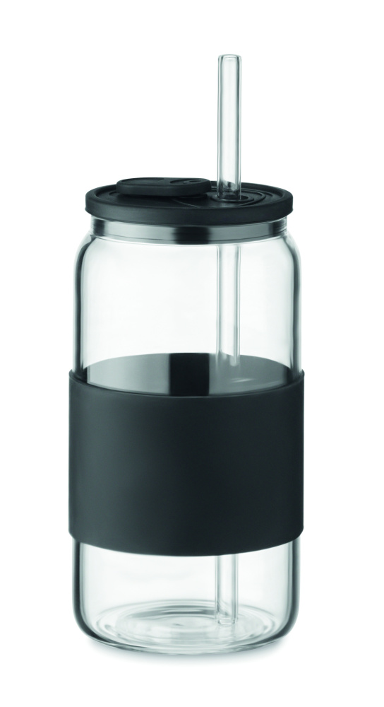 Logo trade advertising products image of: High borosilicate tumbler 550ml