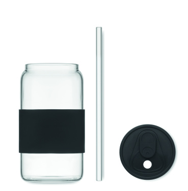 Logo trade promotional merchandise image of: High borosilicate tumbler 550ml