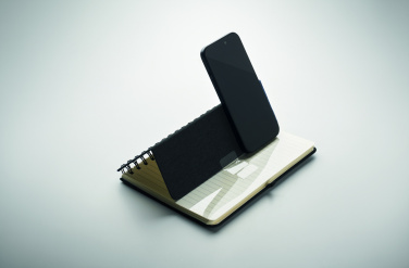 Logotrade promotional merchandise photo of: A5 notebook with phone holder