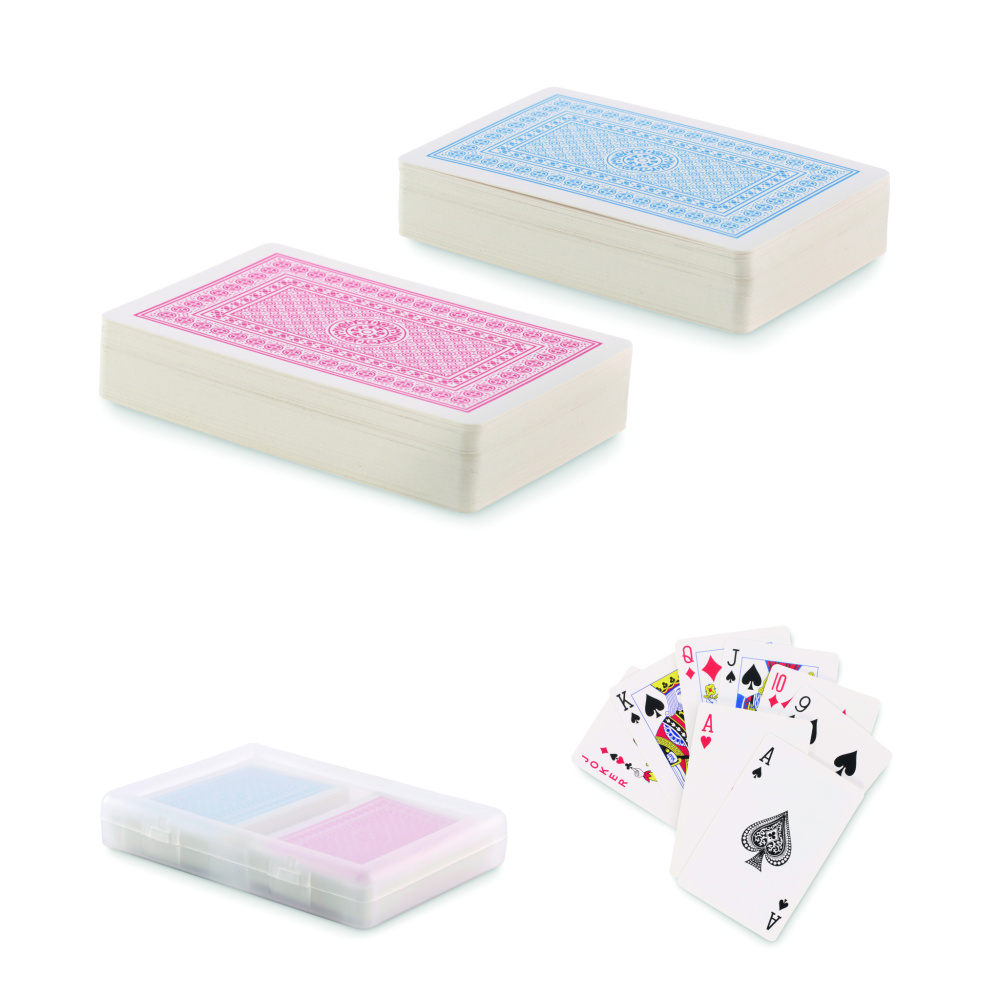Logotrade promotional merchandise photo of: Set of classic playing cards