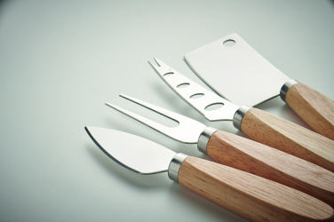 Logotrade advertising product image of: Set of 4 cheese knives