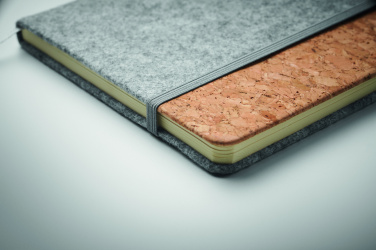 Logotrade promotional merchandise photo of: A5 RPET cork notebook