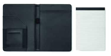 Logo trade promotional items image of: A5 portfolio 300D RPET