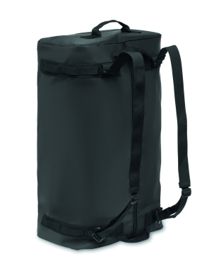 Logo trade promotional merchandise photo of: Travel tarpaulin duffle bag