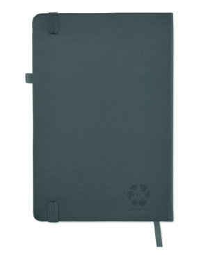 Logotrade business gift image of: Recycled Leather A5 notebook