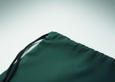 Logo trade business gifts image of: 190T Polyester drawstring bag