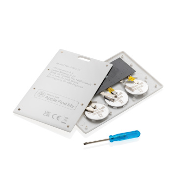 Logo trade advertising product photo of: Findcard RCS recycled plastic item finder card